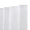 Kenney Mfg Fabric Shower Curtain Liner, 70" W x 72" H, White KN61253 - alternate 1